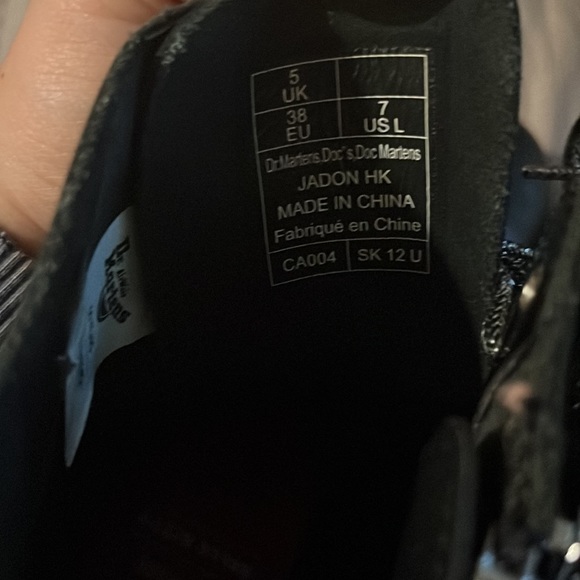 Hello Kitty Jadon Platform Dr.Martin Zip Up/Lace Up Boots - Picture 5 of 5